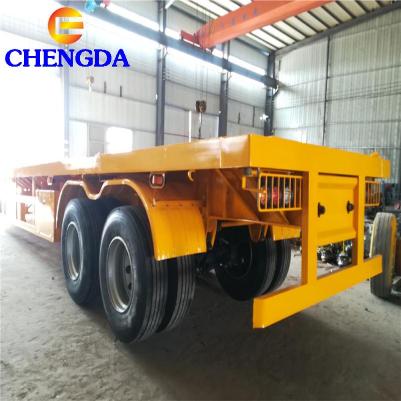 2 Axle Flatbed Trailer